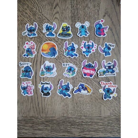 Stitch Stickers Lilo & Stitch Vinyl Decals Disney 50 Pcs - Picture 2 of 3